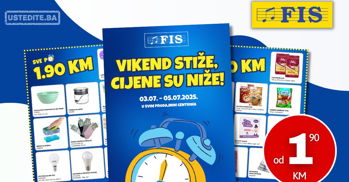Fis vikend akcija 3-5.7.2025.