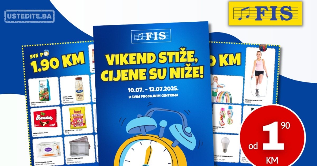 Fis vikend akcija 10-12.7.2025.