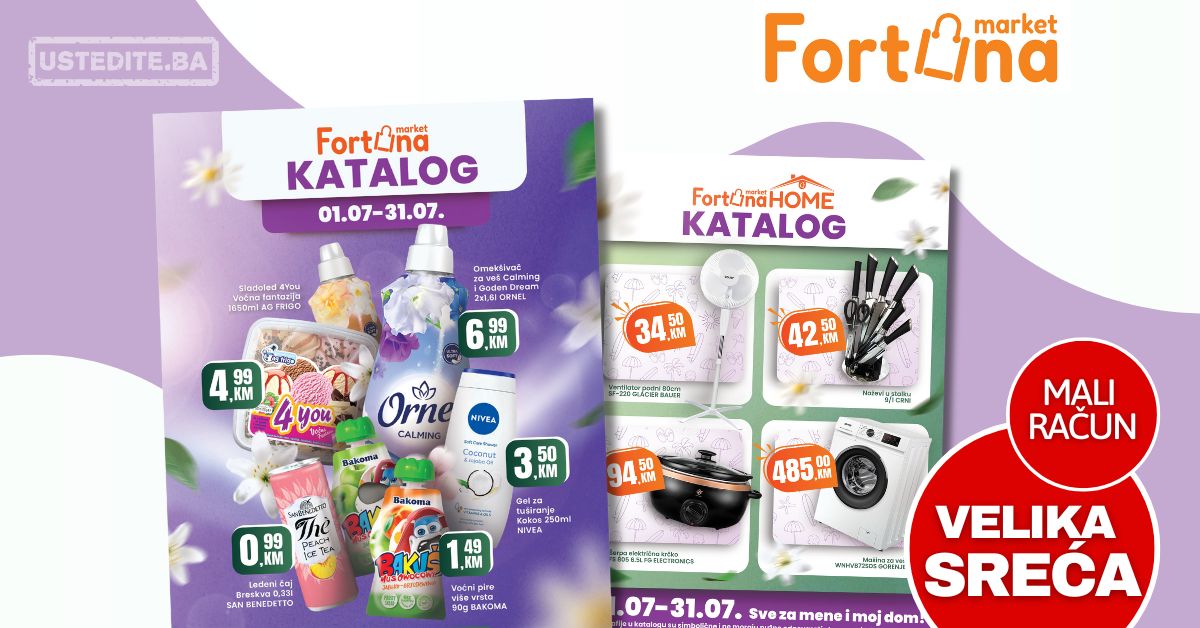 Fortuna katalog 1-31.7.2025.