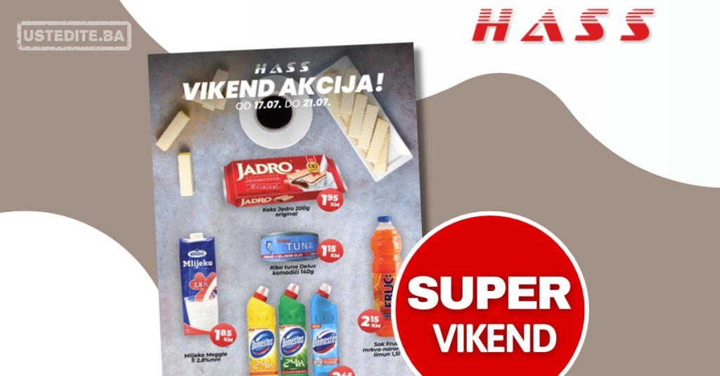 Has komerc vikend akcija 17-21.7.2025.