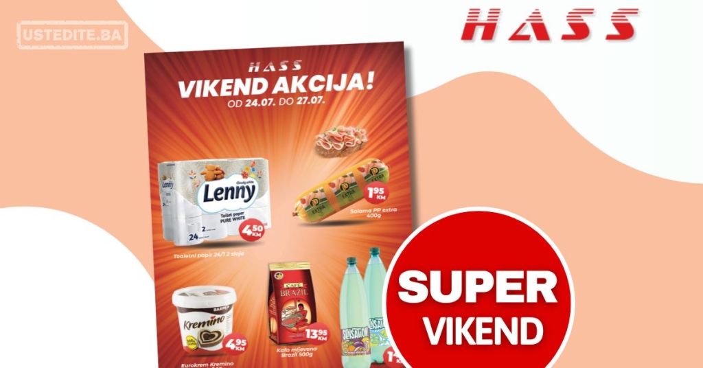Has komerc vikend akcija 24-27.7.2025.