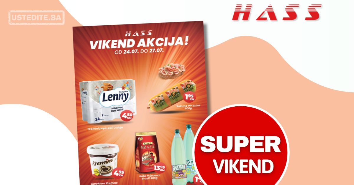 Has komerc vikend akcija 24-27.7.2025.