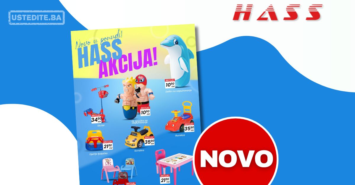 Has komerc NOVO U PONUDI – akcija do iskeka zaliha