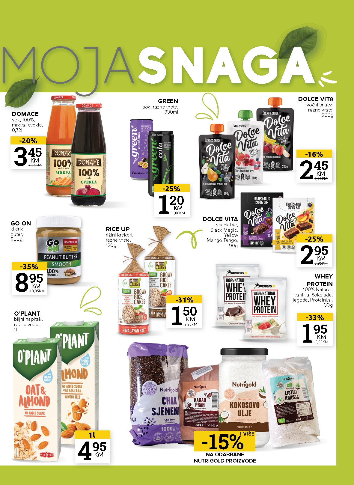 Konzum katalog ZDRAVE NAMIRNICE 22.7-4.8.2025.