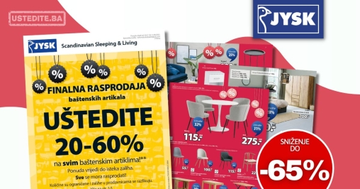 Jysk katalog 30.7-12.8.2025.