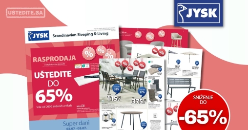 Jysk katalog 2-15.7.2025.