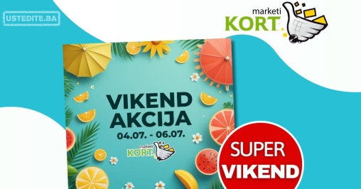 Kort vikend akcija 4-6.7.2025.