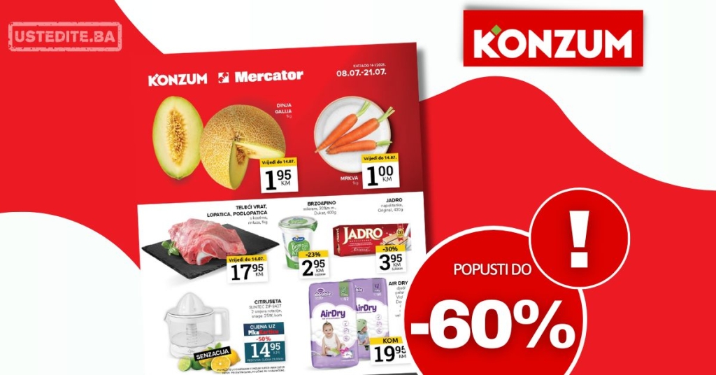 Konzum katalog 8-21.7.2025.