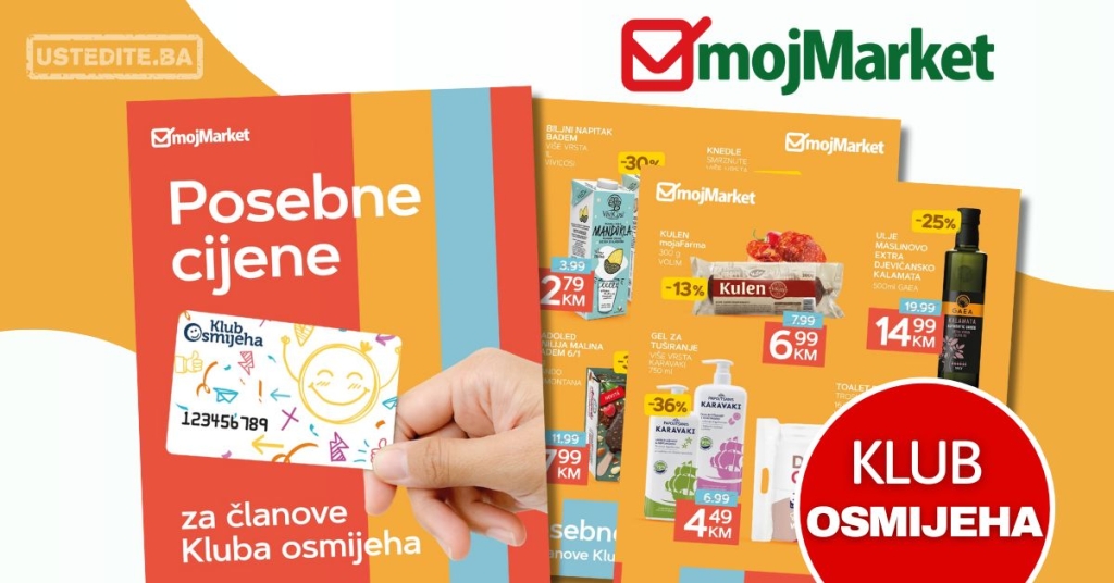 mojMarket KLUB OSMIJEHA - DO 15.7.2025.
