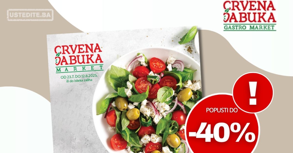 Crvena jabuka katalog 23.7-12.8.2025.