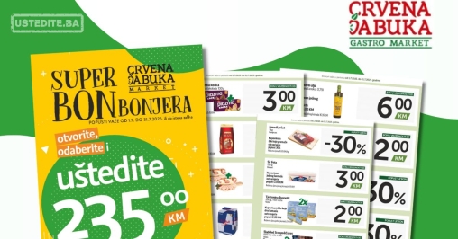 Crvena Jabuka katalog SUPER BONBONJERA 1-31.7.2025.