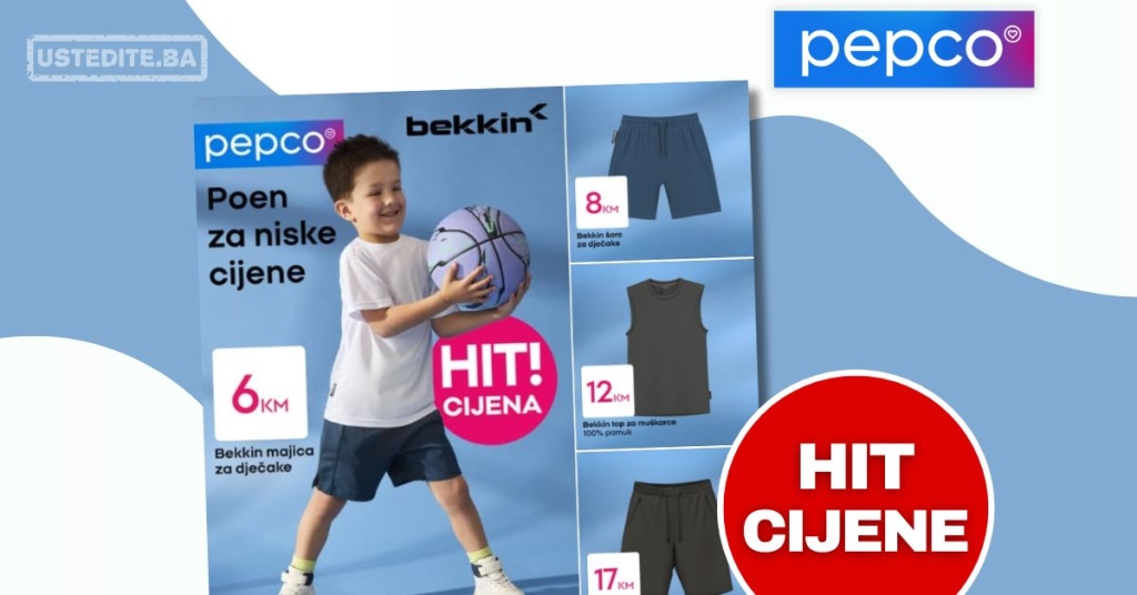 Pepco SPORTSKA ODJEĆA 3-16.7.2025.
