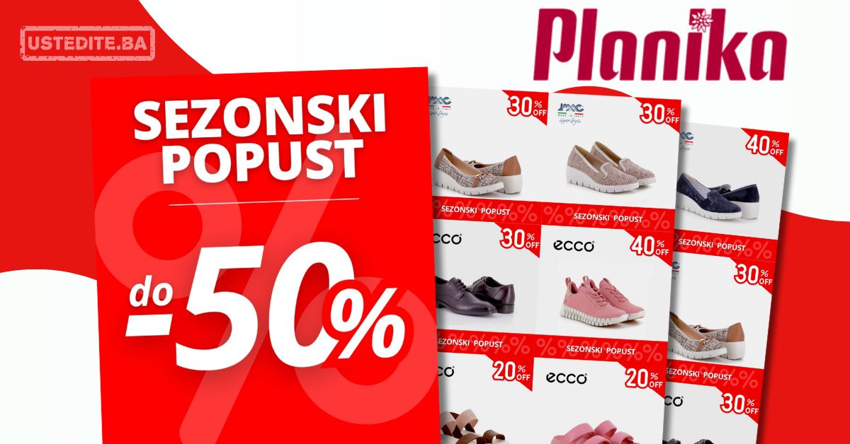 Planika SNIŽENJE do 50% – od 30.6.2025. do isteka zaliha
