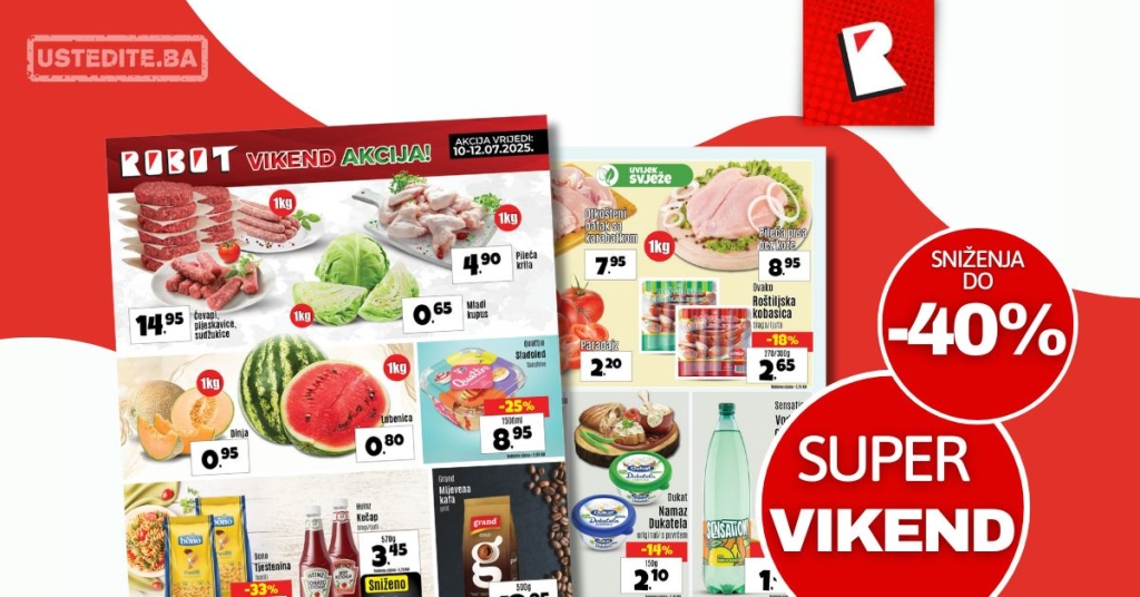 Robot vikend akcija 10-12.7.2025.
