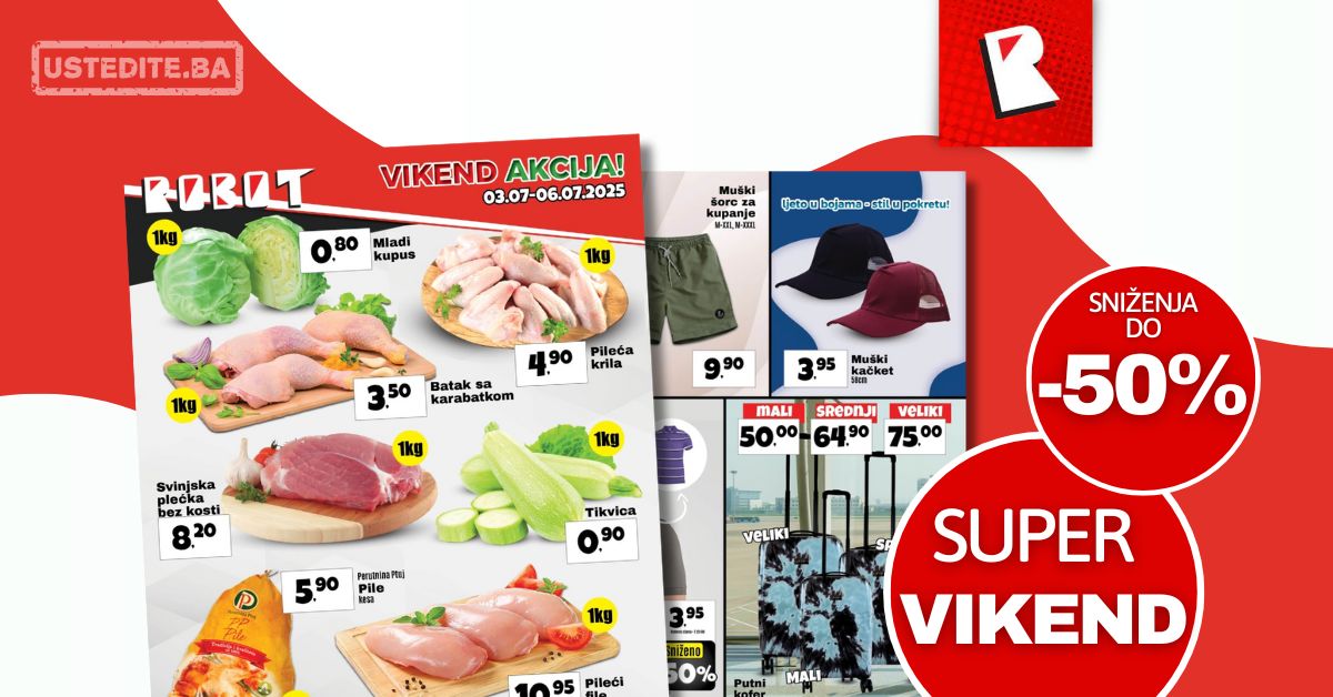 Robot vikend akcija 3-6.7.2025.