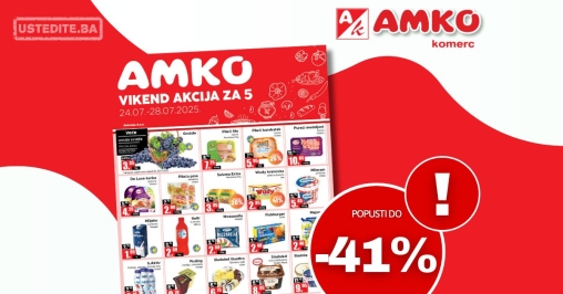Amko vikend akcija 24-28.7.2025.