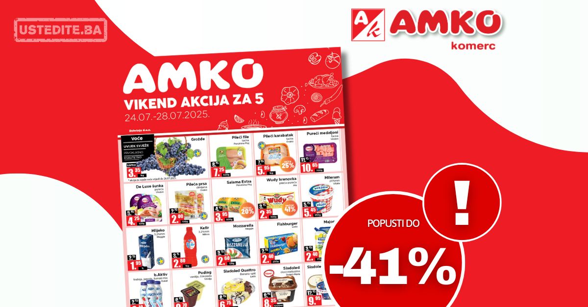 Amko vikend akcija 24-28.7.2025.