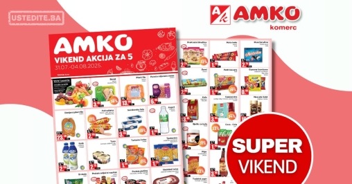 Amko vikend akcija 31.7-4.8.2025.