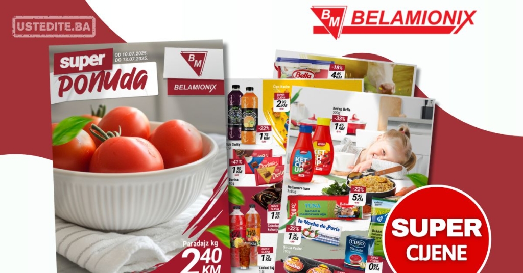 Belamionix vikend akcija 10-13.7.2025.