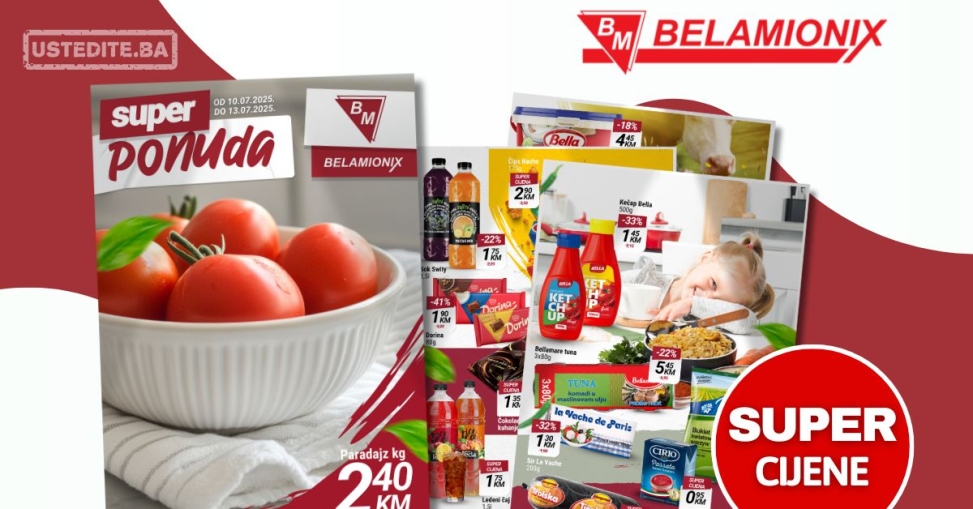 Belamionix vikend akcija 10-13.7.2025.