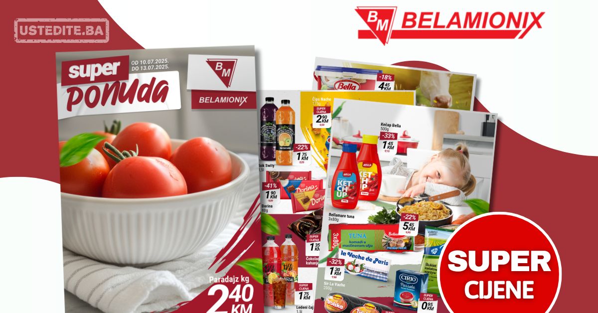 Belamionix vikend akcija 10-13.7.2025.