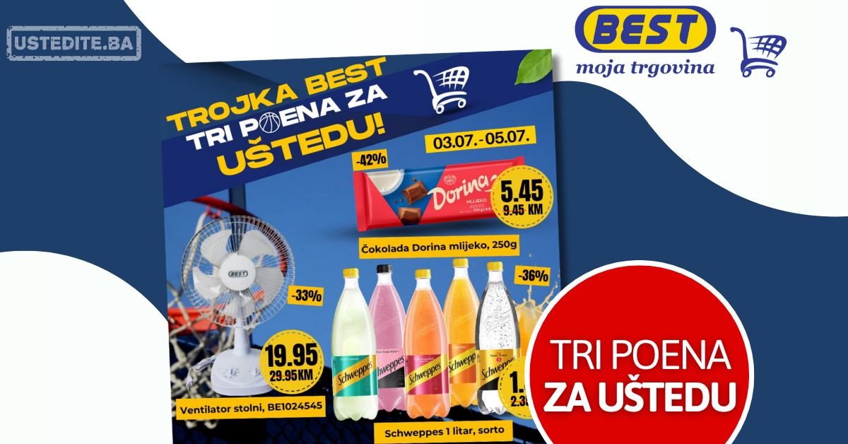 Best SUPER AKCIJA 3-5.7.2025.