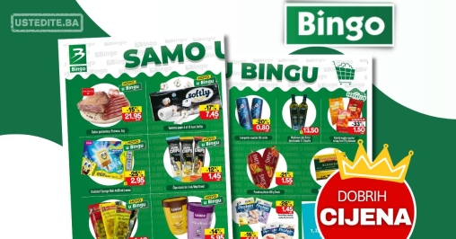 Bingo akcija EKSKLUZIVNA PONUDA 15-27.7.2025.