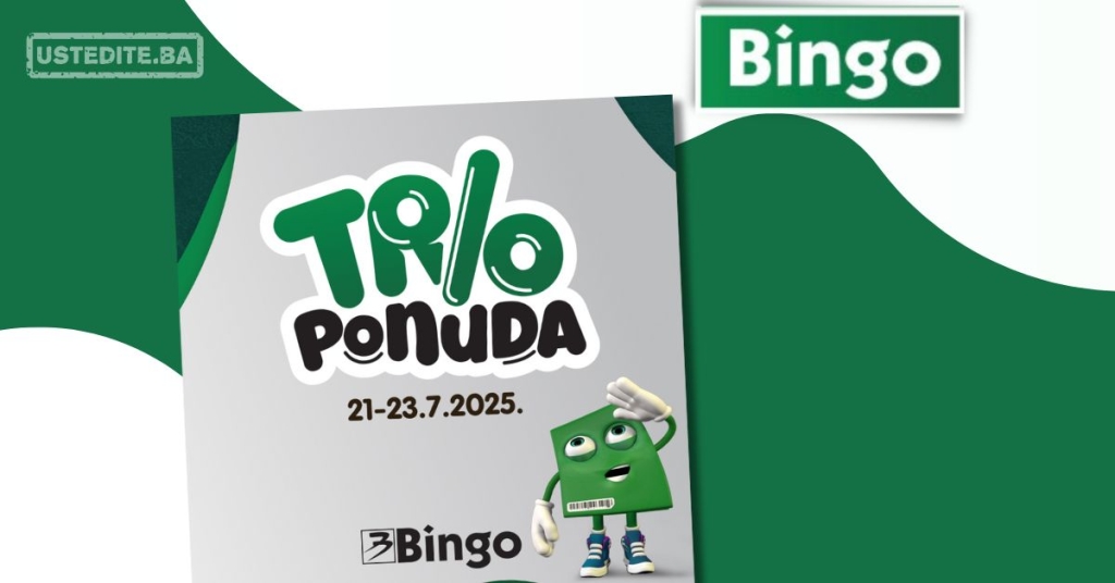 Bingo akcija TRIO PONUDA 21-23.7.2025.