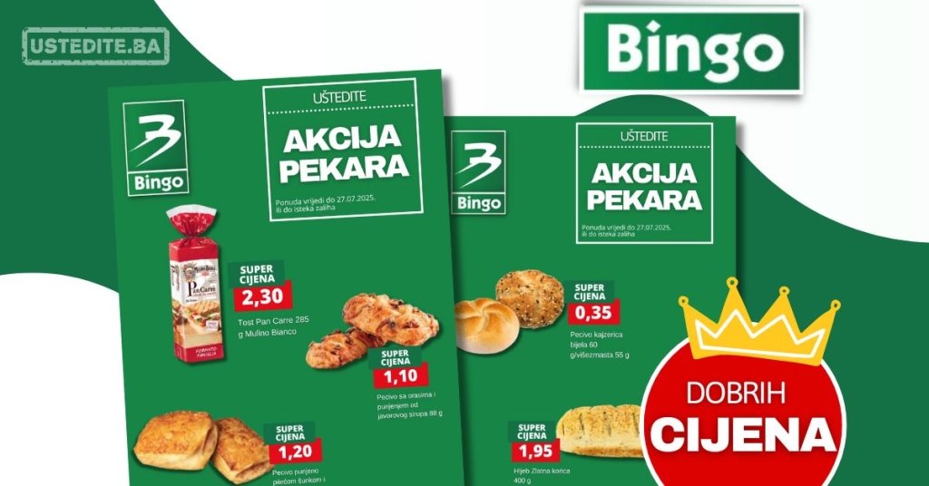 Bingo akcija PEKARA