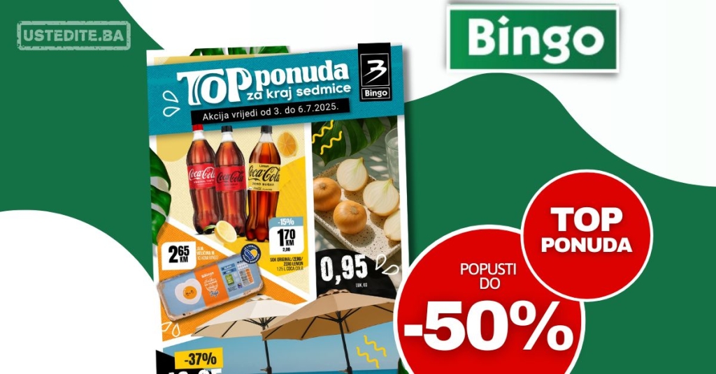 Bingo vikend akcija 3-6.7.2025.