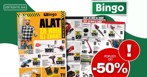 Bingo katalog Alat za hobi ili zanat 5.7-5.8.2025.