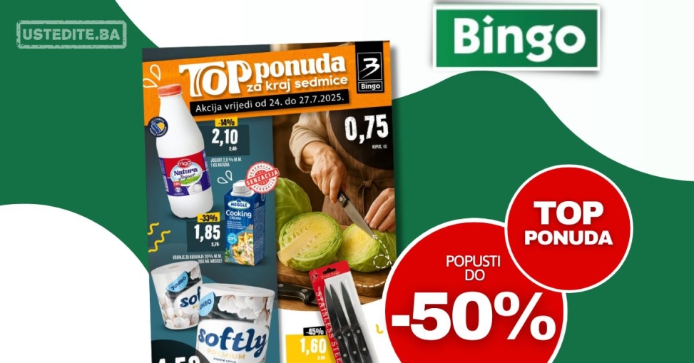 Bingo vikend akcija 24-27.7.2025.