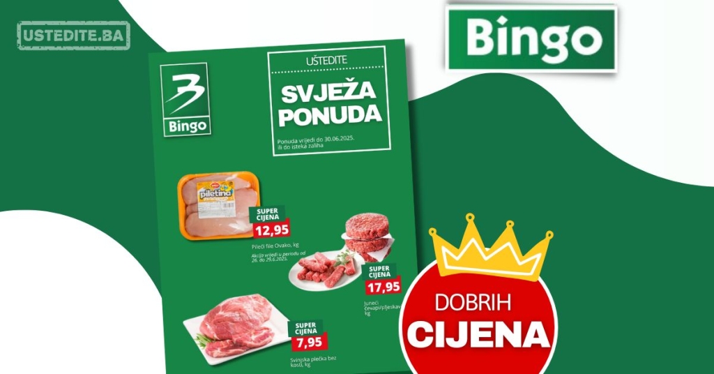 Bingo akcija SVJEŽA PONUDA