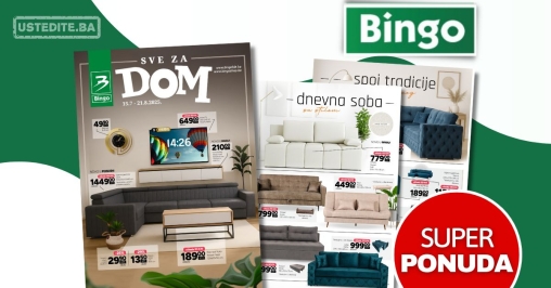 Bingo katalog NAMJEŠTAJ 15.7-21.8.2025.