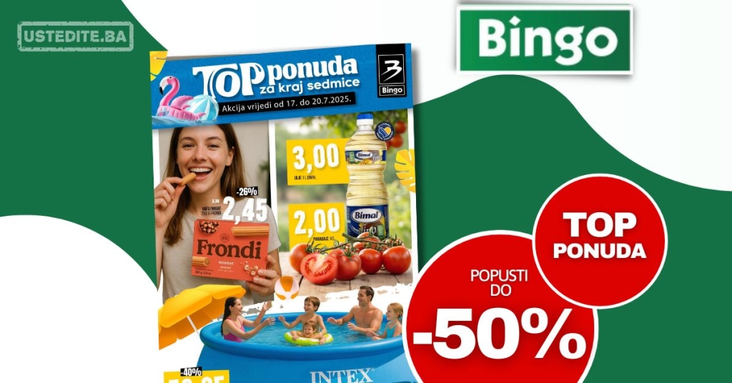 Bingo vikend akcija 17-20.7.2025.