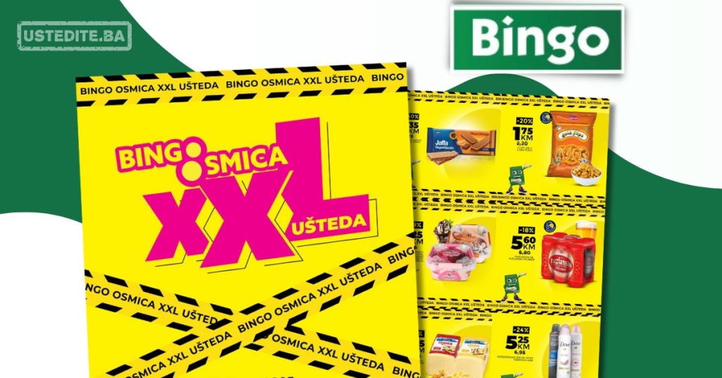 Bingo akcija XXL UŠTEDA 28.7-4.8.2025.