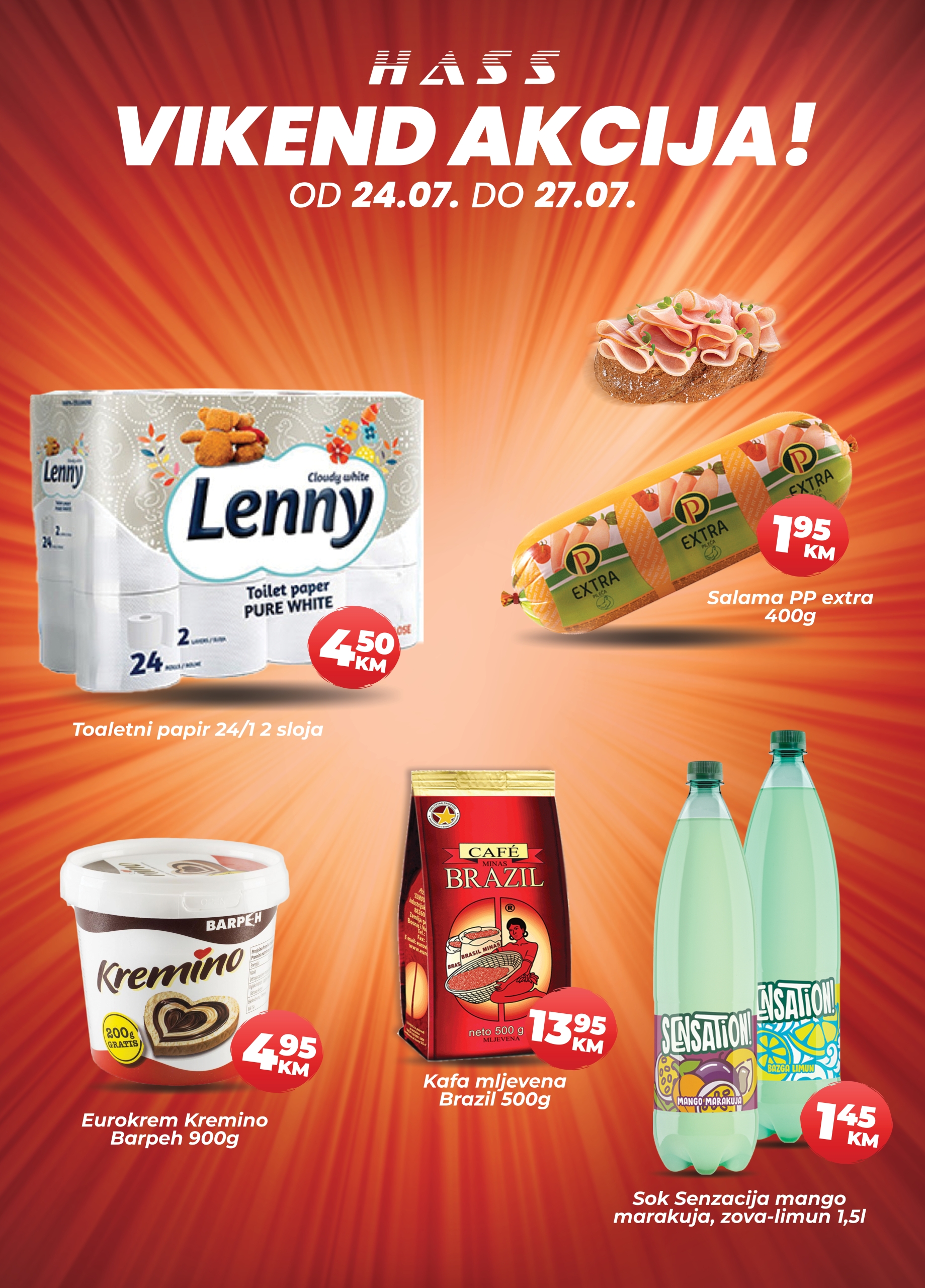Has komerc vikend akcija 24-27.7.2025.