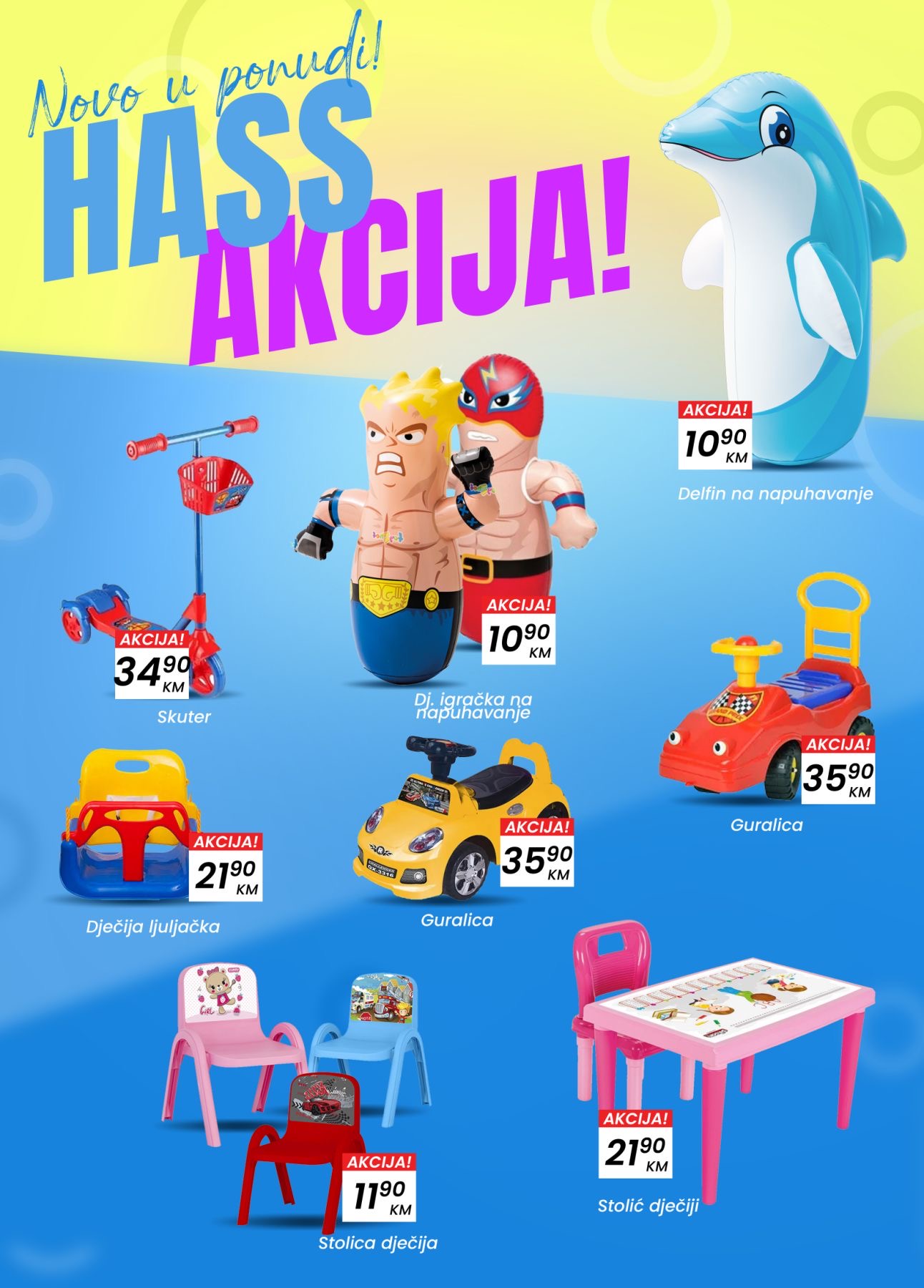 Has komerc NOVO U PONUDI – akcija do iskeka zaliha