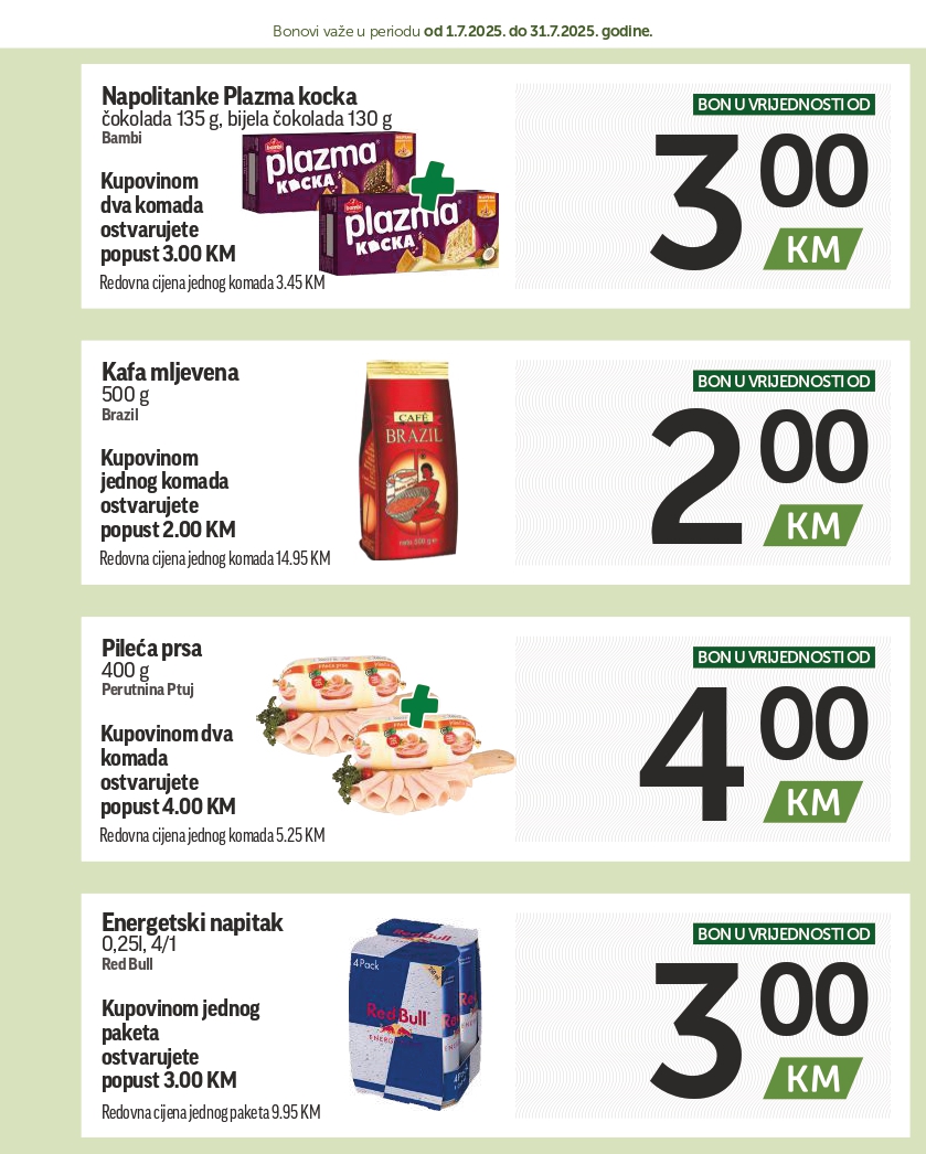 Crvena Jabuka katalog SUPER BONBONJERA 1-31.7.2025.