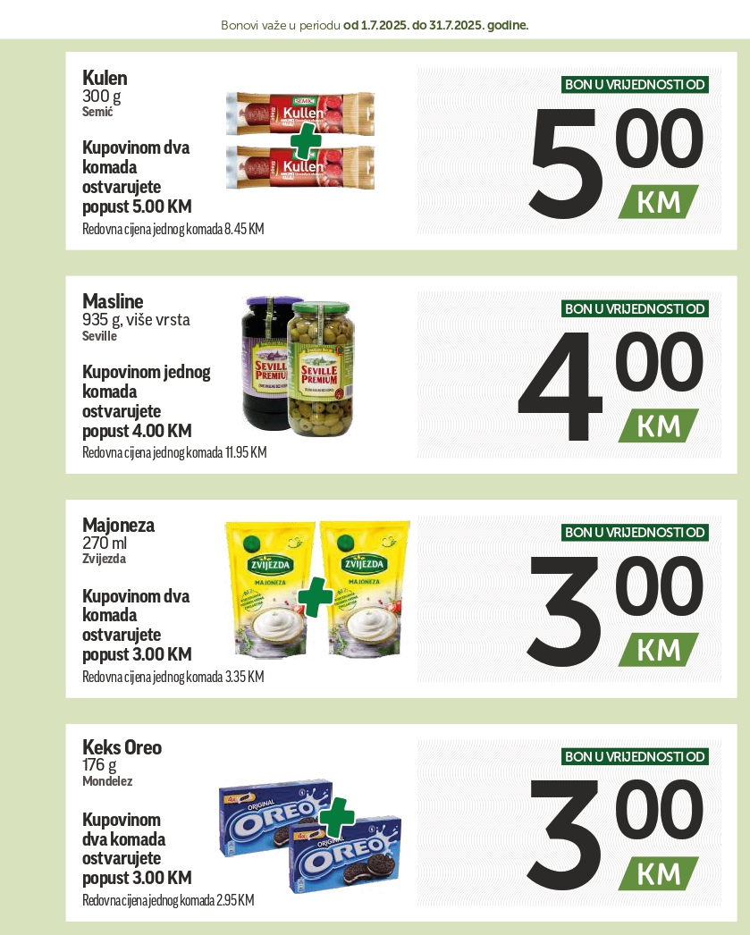 Crvena Jabuka katalog SUPER BONBONJERA 1-31.7.2025.