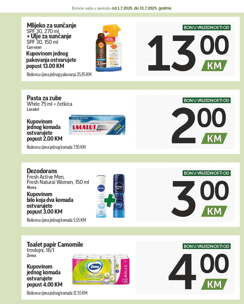 Crvena Jabuka katalog SUPER BONBONJERA 1-31.7.2025.