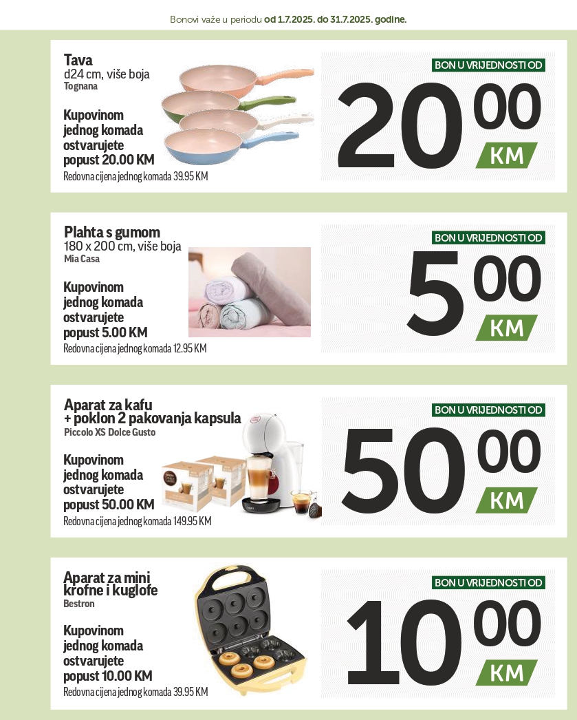 Crvena Jabuka katalog SUPER BONBONJERA 1-31.7.2025.