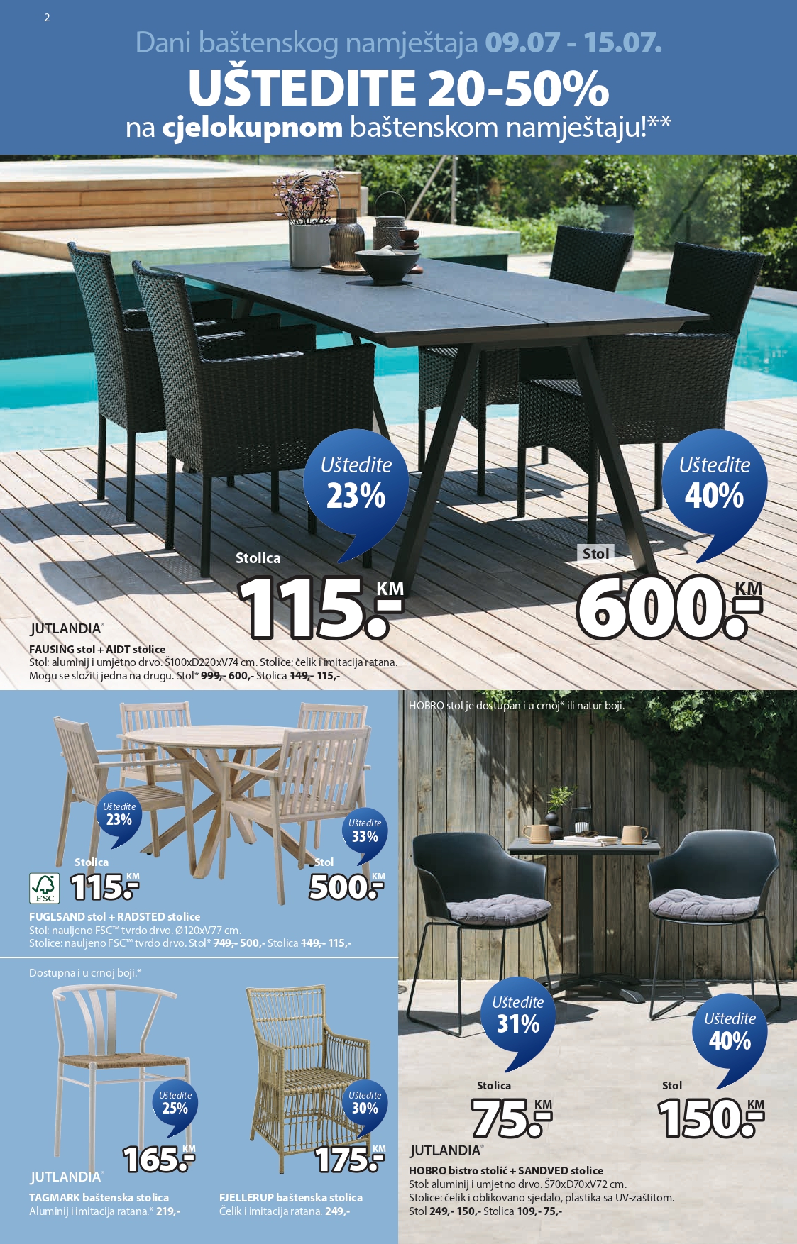 Jysk katalog 9-22.7.2025.