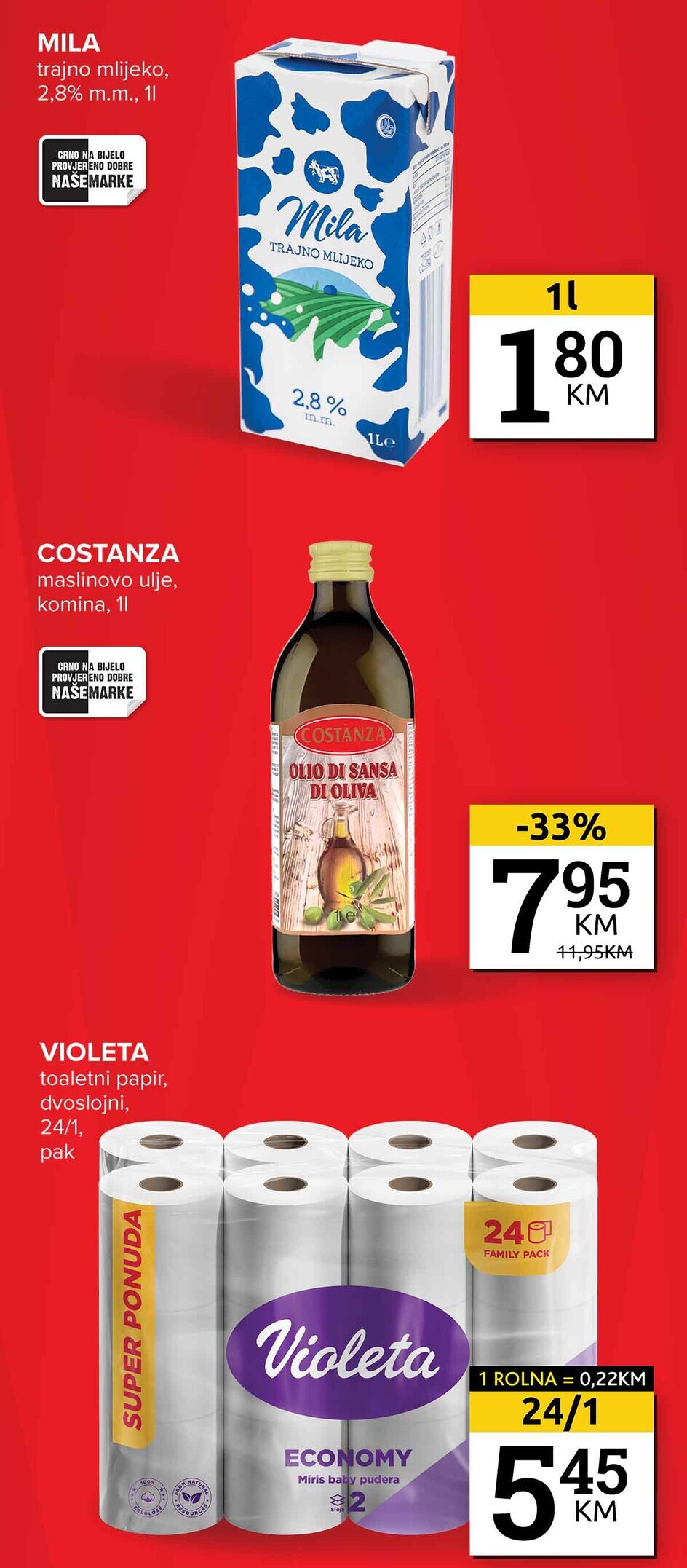 Konzum vikend akcija 24-28.7.2025.