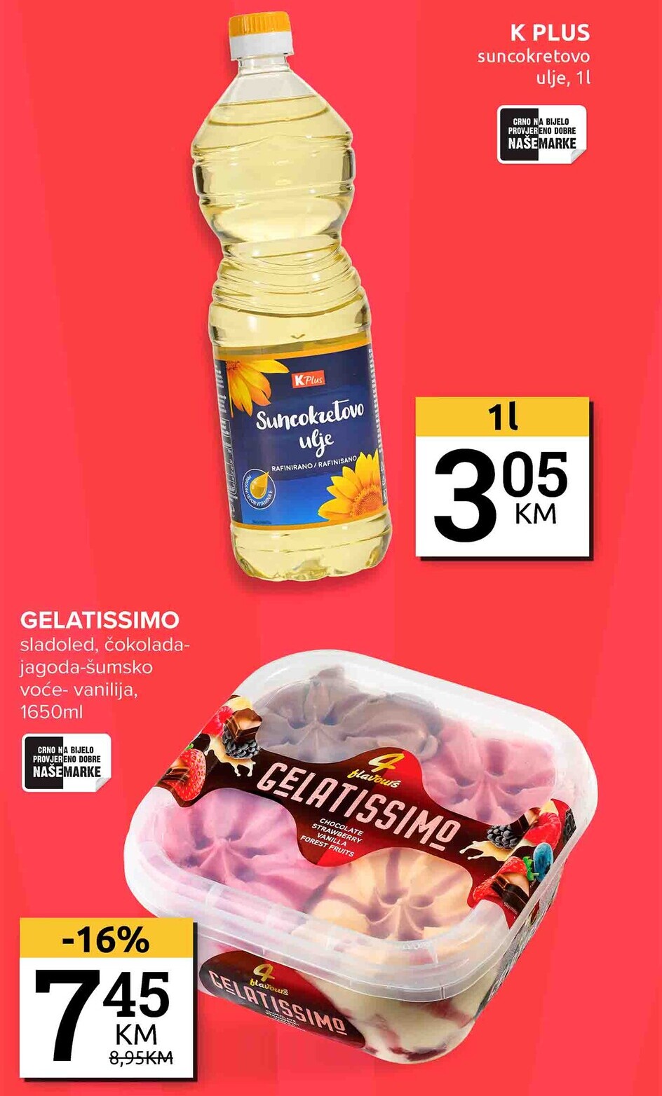 Konzum vikend akcija 31.7-4.8.2025.