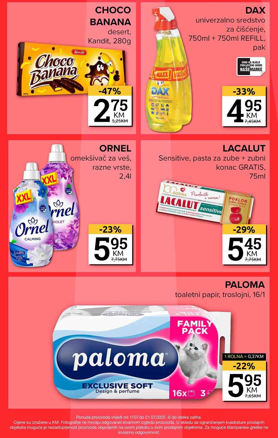 Konzum vikend akcija 17-21.7.2025.