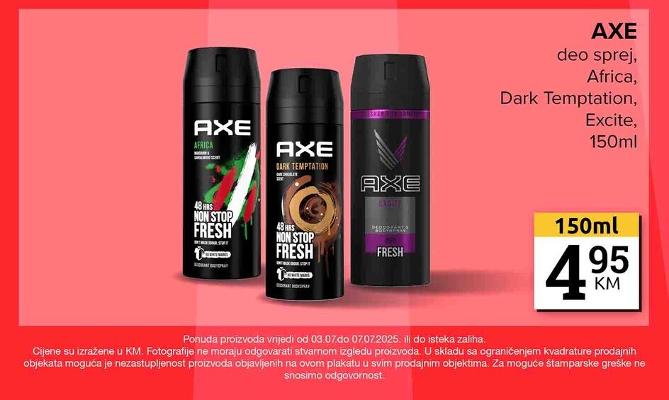 Konzum vikend akcija 3-7.7.2025.