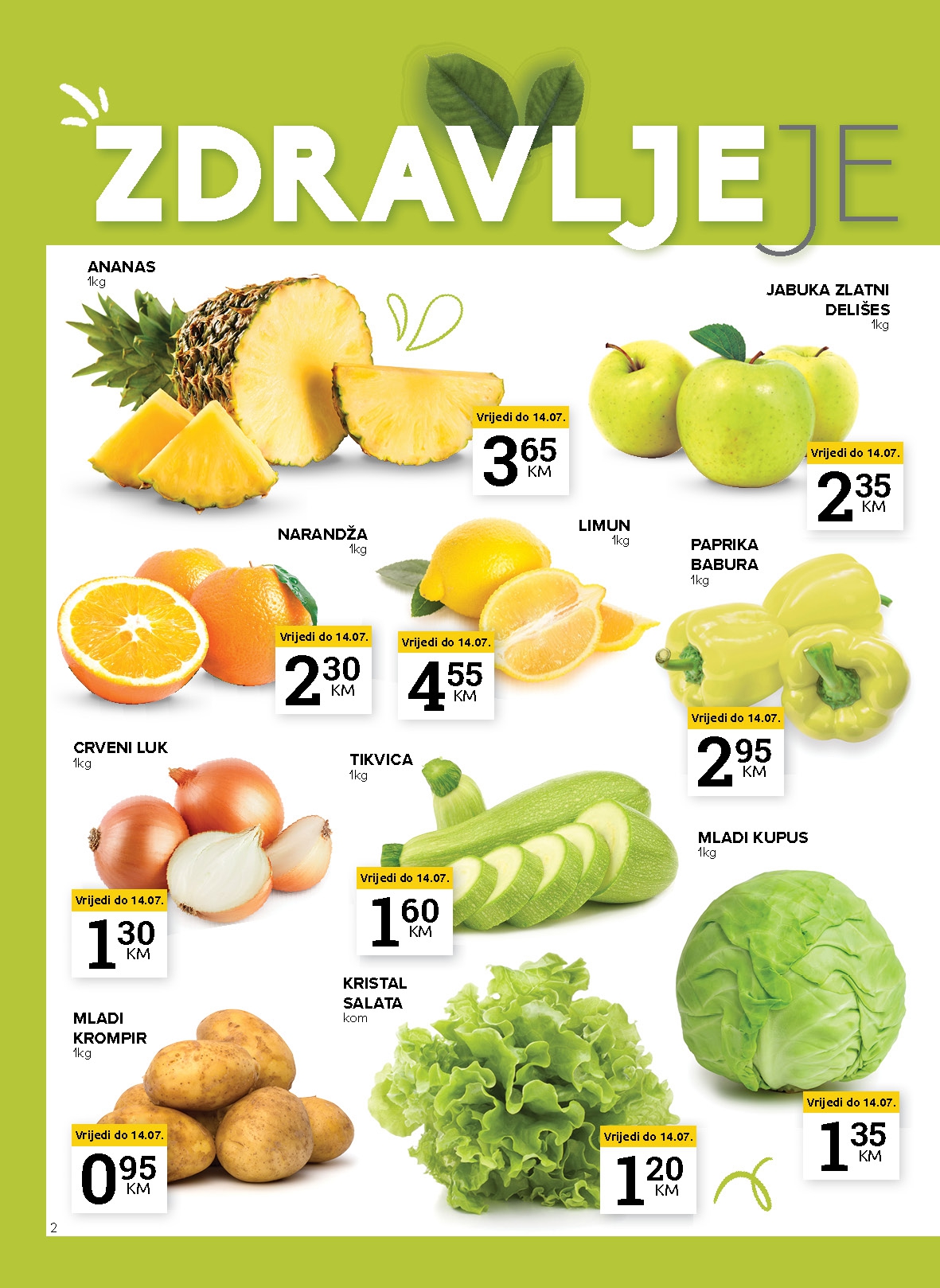 Konzum katalog ZDRAVE NAMIRNICE 8-21.7.2025.