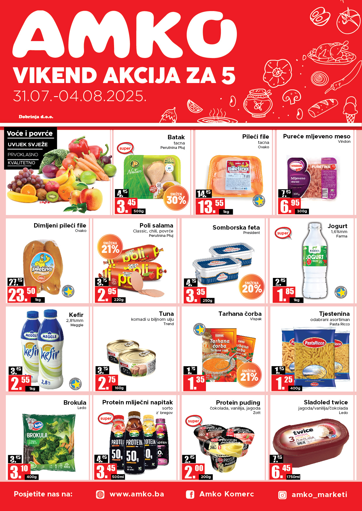 Amko vikend akcija 31.7-4.8.2025.