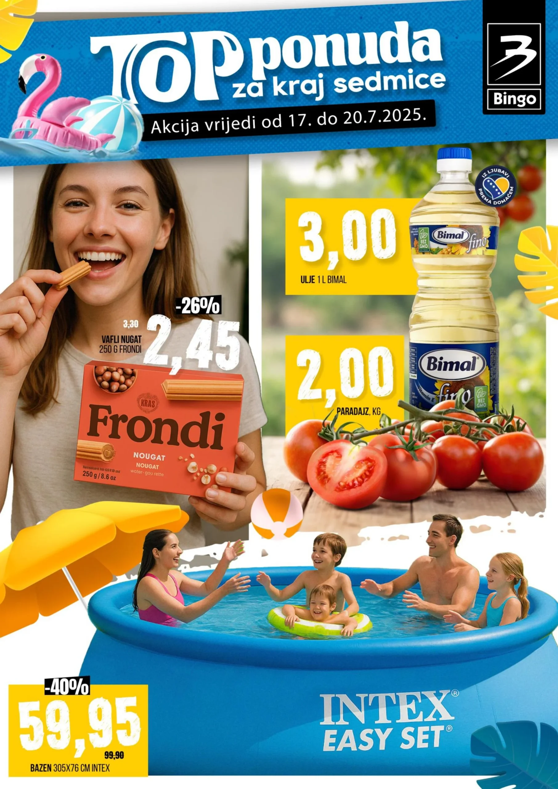 Bingo vikend akcija 17-20.7.2025.